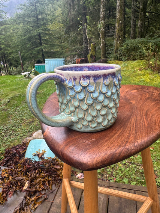 Fish scale mug 2