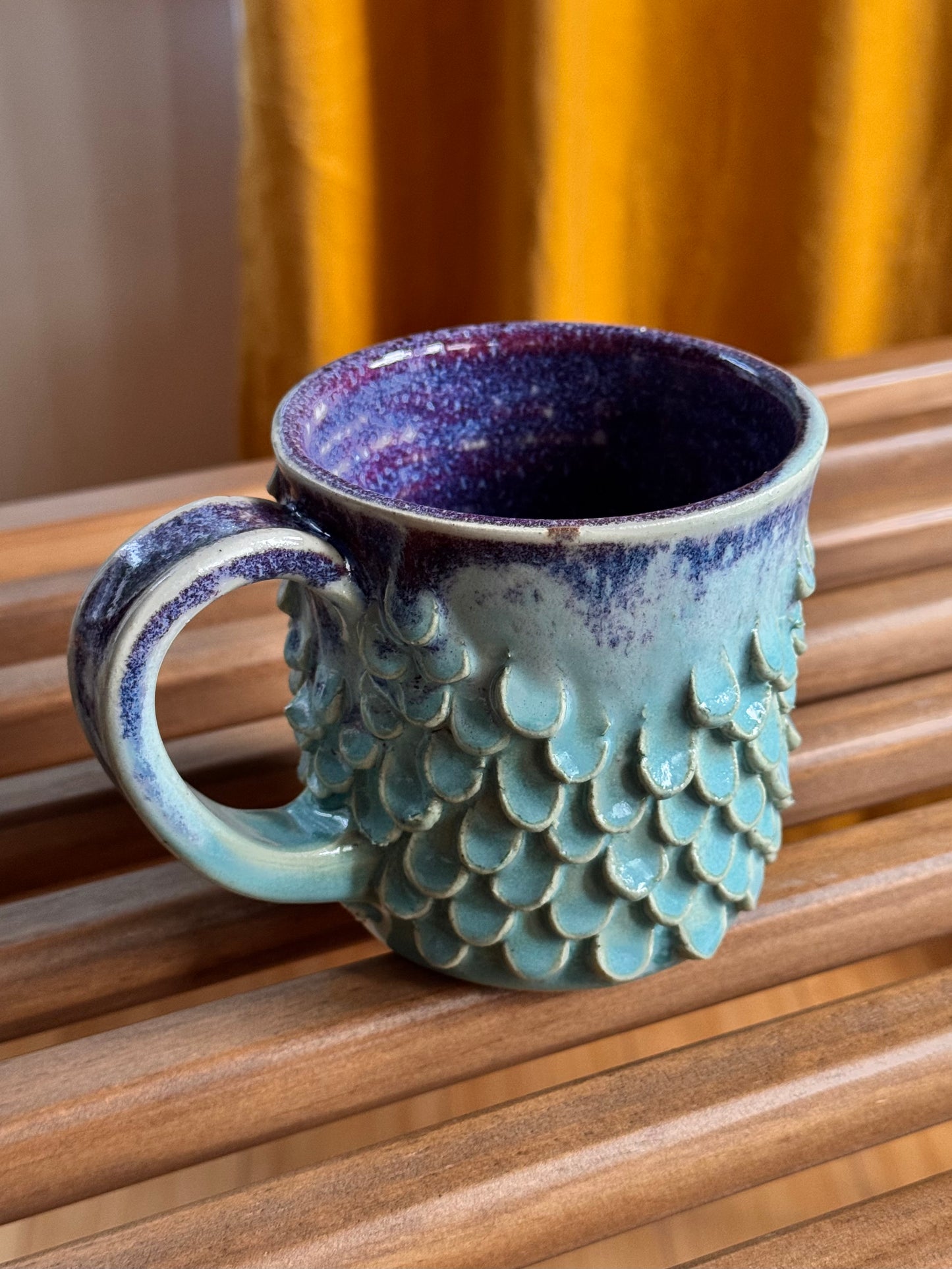 Fish scale mug 2