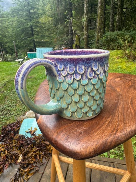 Fish scale mug 1